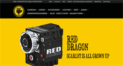 Desktop Screenshot of filmequipmenthire.com